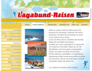 Vagabund-Reisen Flensburg Internetauftritt